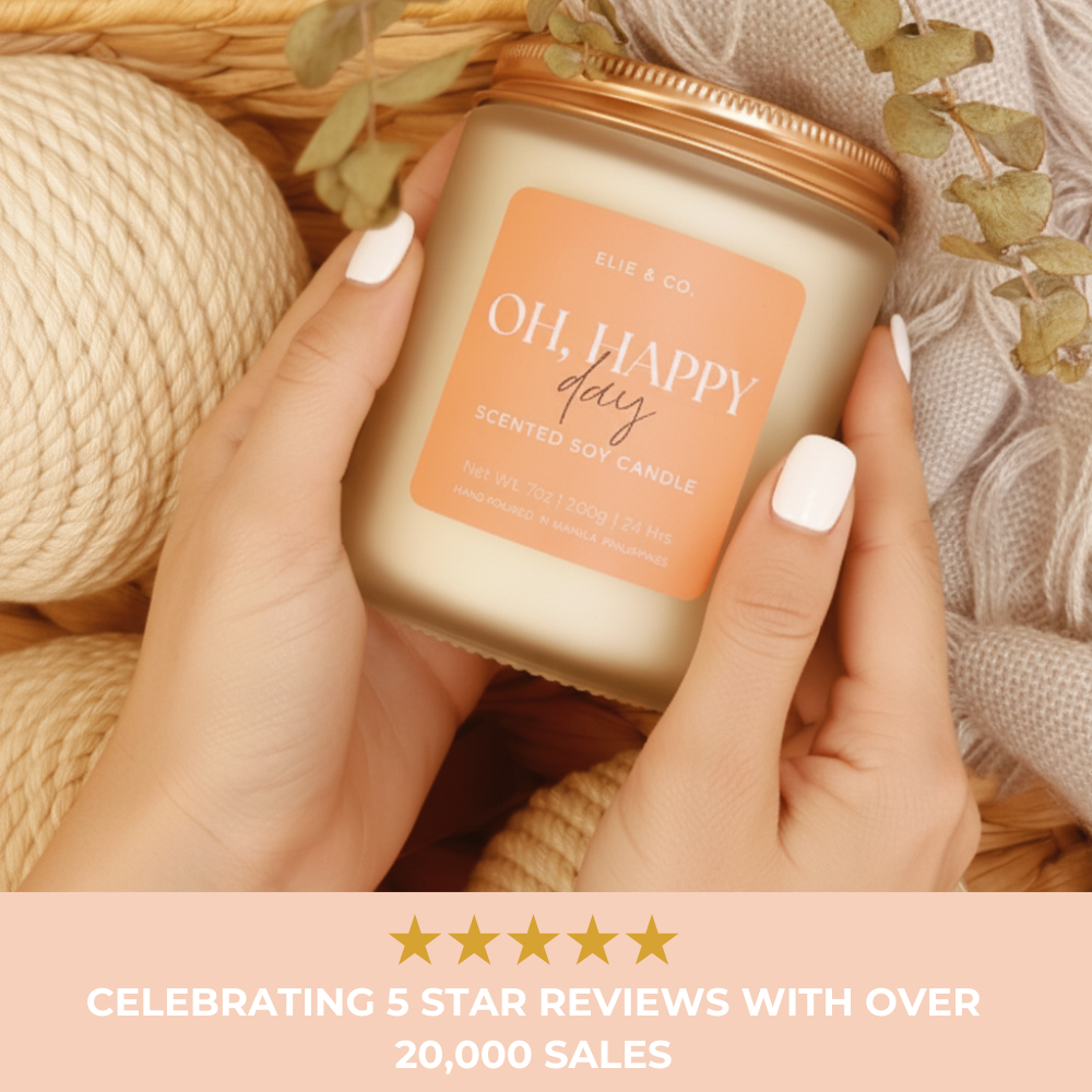 Scented Soy Blend Candles by Elie & Co.