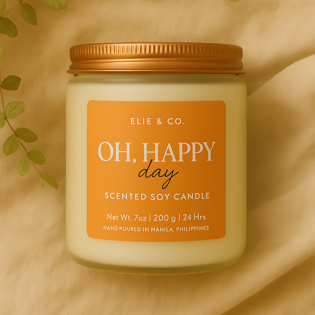 Scented Soy Blend Candles by Elie & Co.