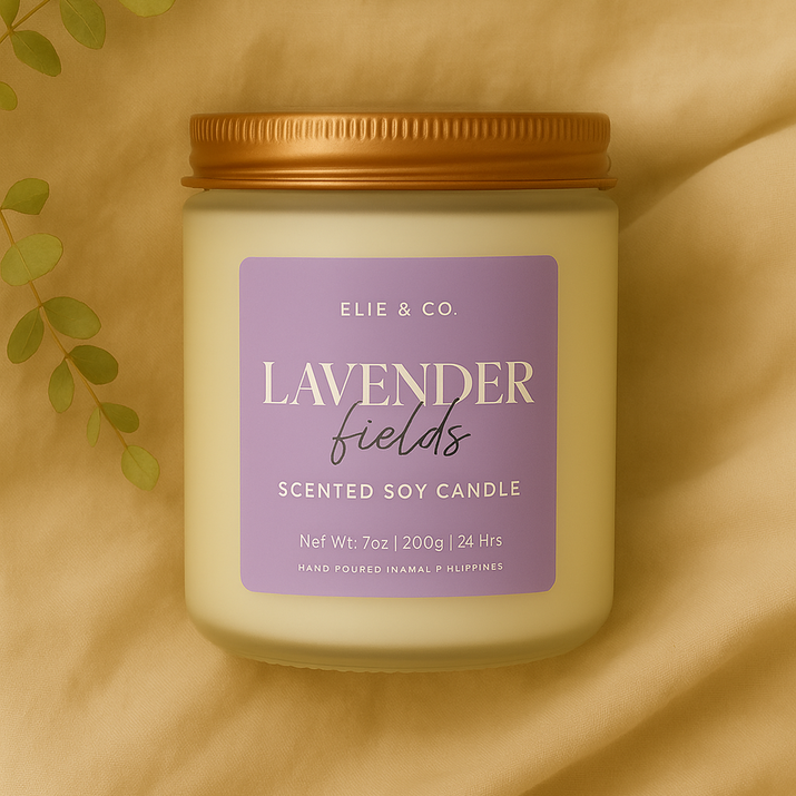 Scented Soy Blend Candles by Elie & Co.