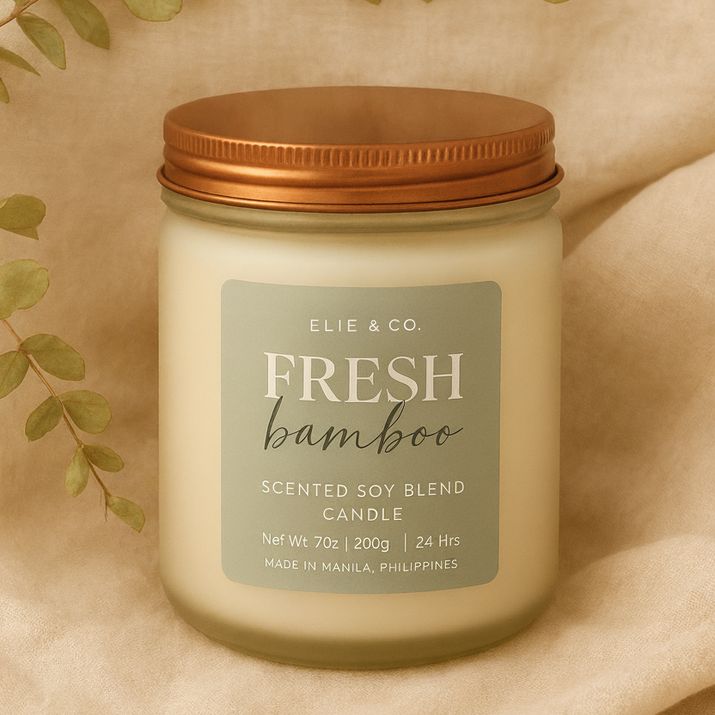 Scented Soy Blend Candles by Elie & Co.