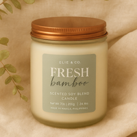 Scented Soy Blend Candles by Elie & Co.